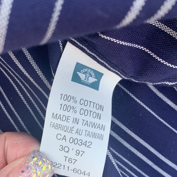 Dockers Button Up Dress Shirt - Picture 6 of 8